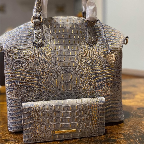 Brahmin Regal Duxbury and matching Ady wallet